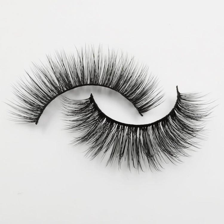 4 Pairs In One Box Handmade Mink False Eyelashes Slender And Long Three-Dimensional Multilayer Eyelashes