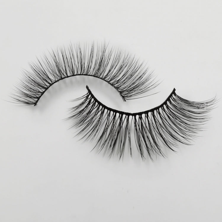 4 Pairs In One Box Handmade Mink False Eyelashes Slender And Long Three-Dimensional Multilayer Eyelashes