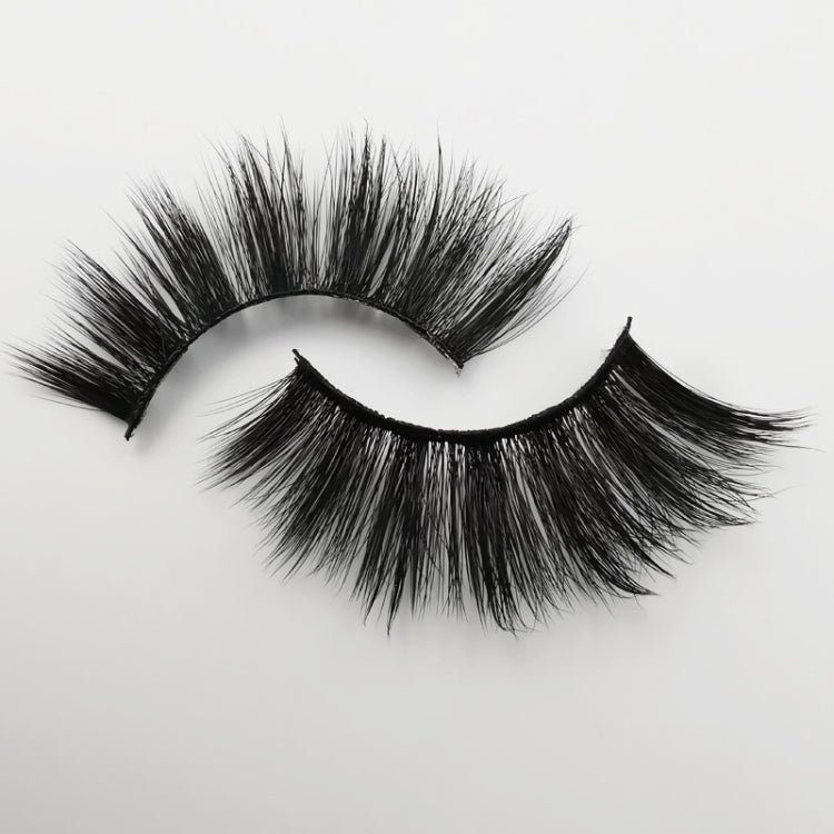 4 Pairs In One Box Handmade Mink False Eyelashes Slender And Long Three-Dimensional Multilayer Eyelashes