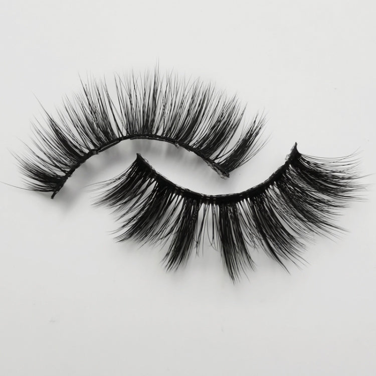 4 Pairs In One Box Handmade Mink False Eyelashes Slender And Long Three-Dimensional Multilayer Eyelashes