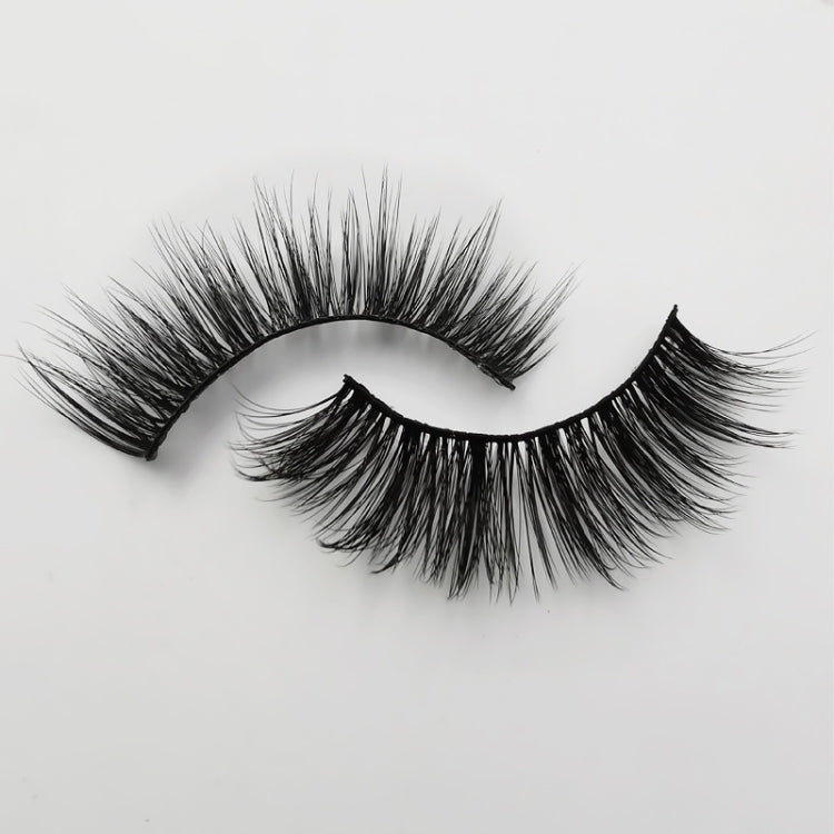 4 Pairs In One Box Handmade Mink False Eyelashes Slender And Long Three-Dimensional Multilayer Eyelashes