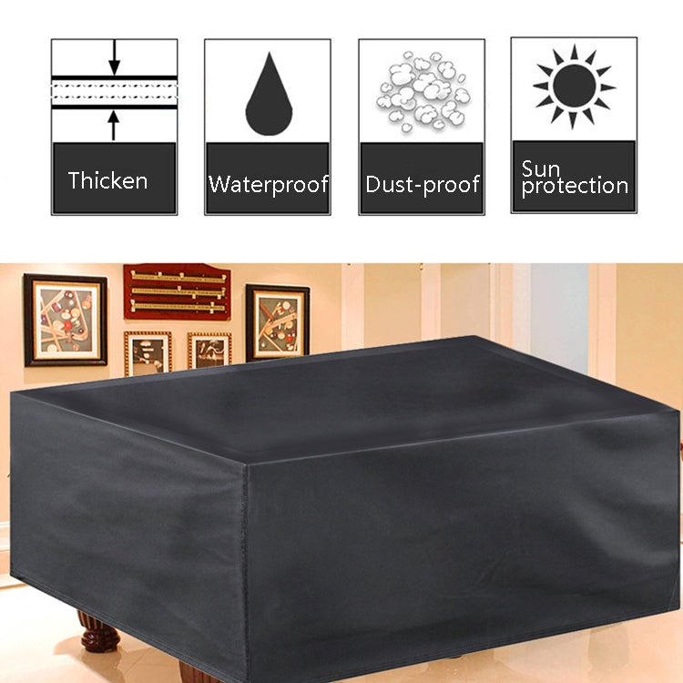 Billiard Table Dust Cover Billiard Protective Cover Water-Repellent Furniture Cover