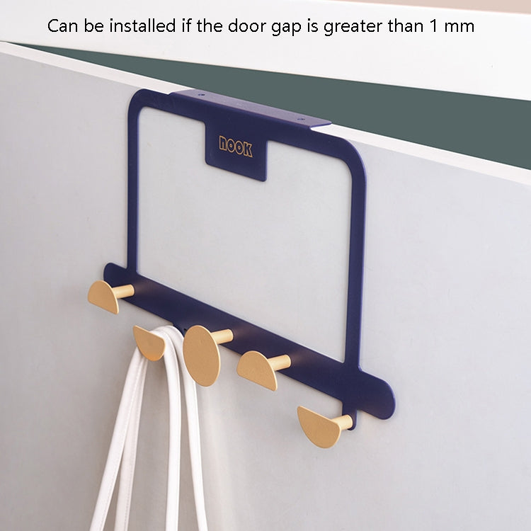 Iron Door Rear Hook Rack Hanger Hook Creative Bathroom Kitchen Hook