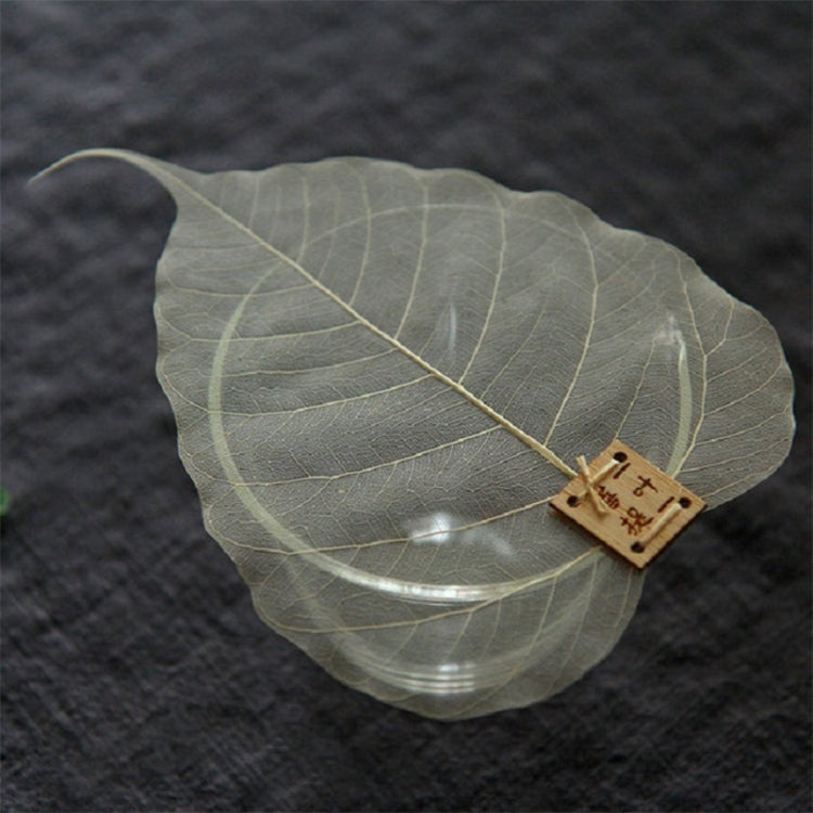 Creative Personality Natural Bodhi Leaf Filter Tea Leak