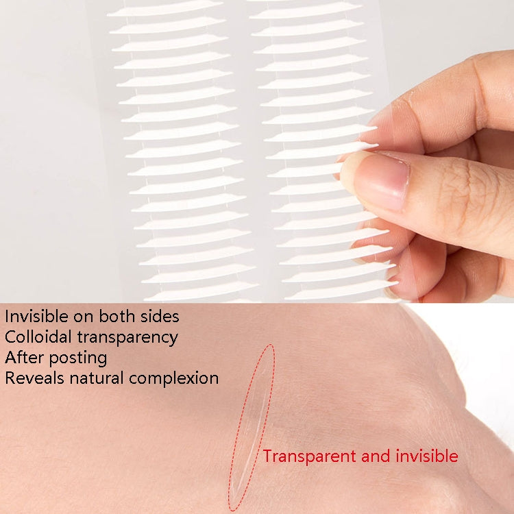 Dixini Double-Sided Double Eyelid Stickers Long-Lasting Invisible Waterproof Seamless Lace Beauty Eye Stickers