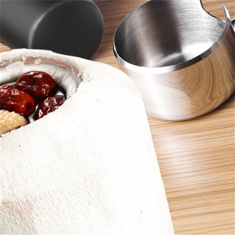 304 Stainless Steel Coconut Opener Tool Coconut Shell Shaving Tool Set