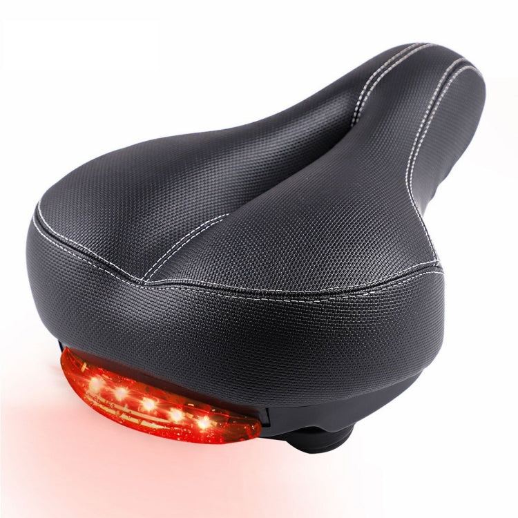 Bicycle Seat With Taillights With Light Mountain Bike Bicycle Saddle Seat Cushion