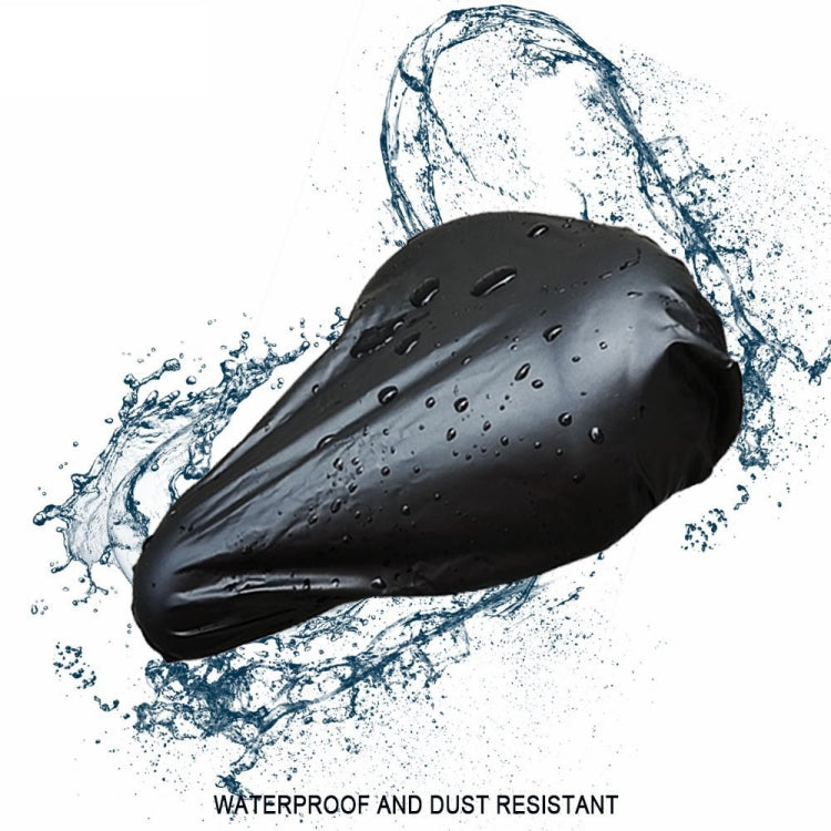Bicycle Saddle Waterproof Cover Bicycle Seat PVC Waterproof Seat Cover Hot Pressed Rain Cover