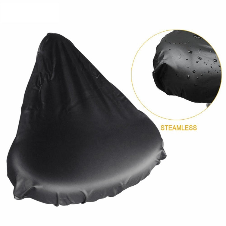 Bicycle Saddle Waterproof Cover Bicycle Seat PVC Waterproof Seat Cover Hot Pressed Rain Cover