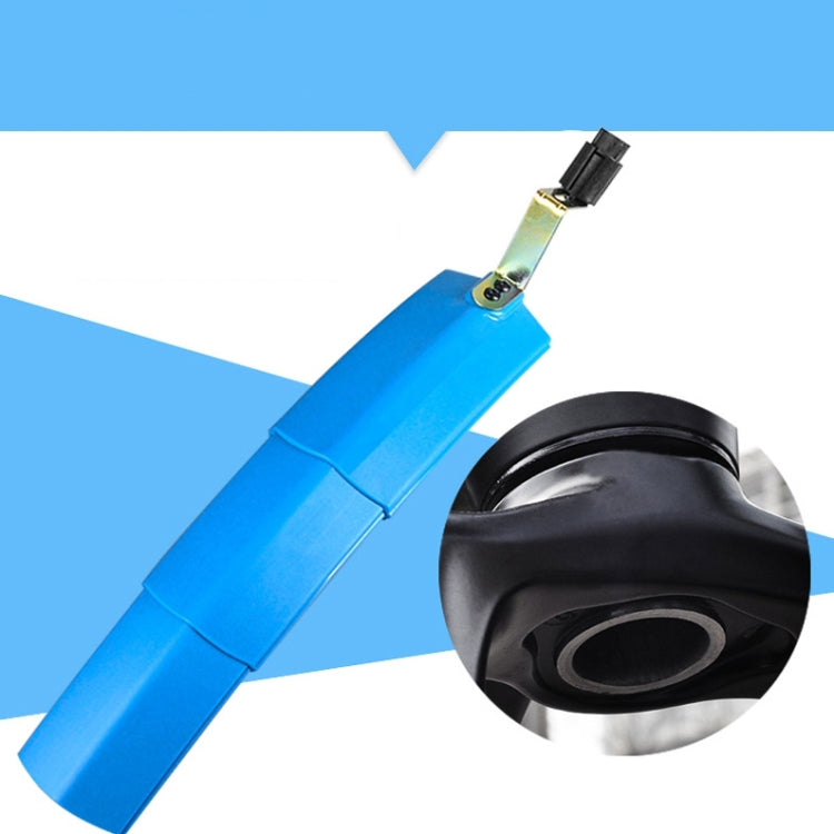 Bicycle Telescopic Folding Mudguard  27.5 Inch Extended Water Retaining LED Taillight