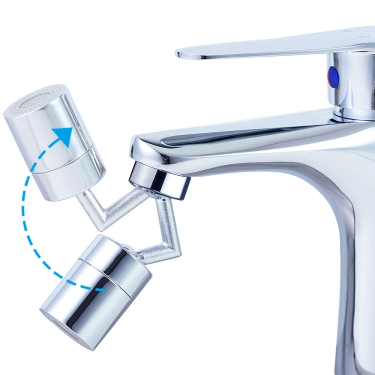 720-Degree Universal Rotating Faucet Anti-Splash Spout Filter Dual-Function Faucet