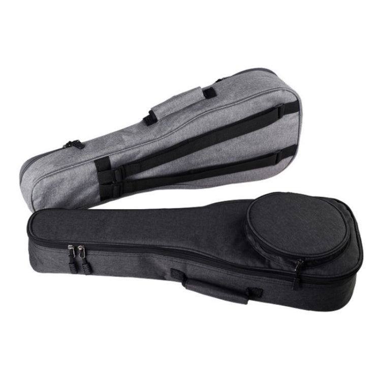 UK-12 23 Inch Ukulele Storage Bag Plus Cotton Padded Anti-Fall Backpack