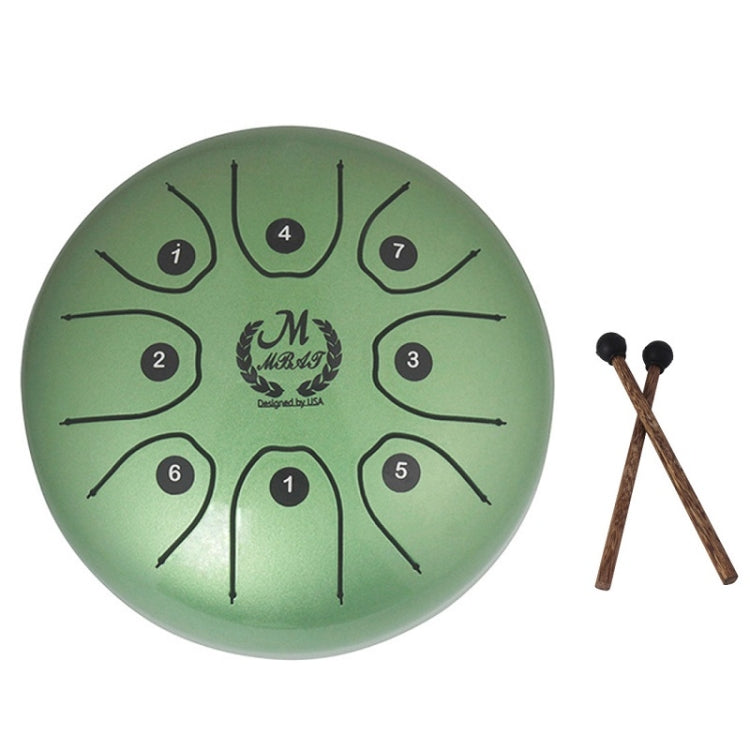 MEIBEITE 5.5-Inch C-Tune Sanskrit Drum Steel Tongue Empty  Worry-Free Drum