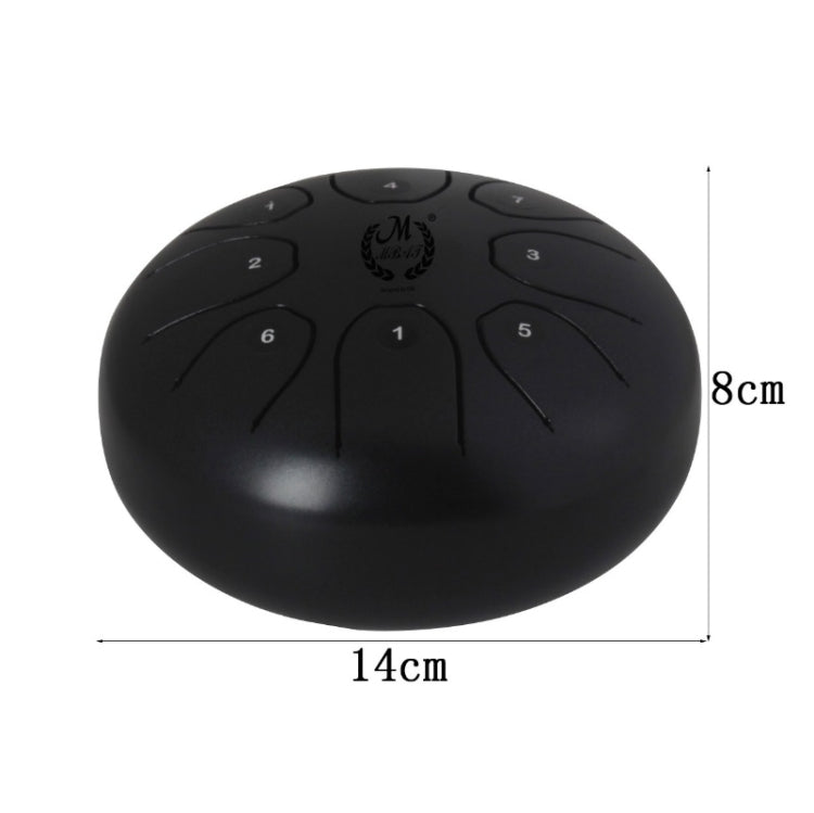 MEIBEITE 5.5-Inch C-Tune Sanskrit Drum Steel Tongue Empty  Worry-Free Drum