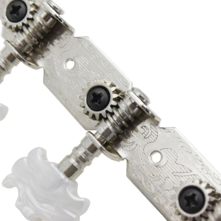 Guitar Knob Gear Type Snap Pegs Alloy Base Knobs