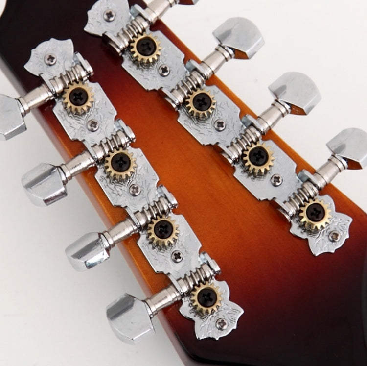 Guitar Knob Gear Type Snap Pegs Alloy Base Knobs