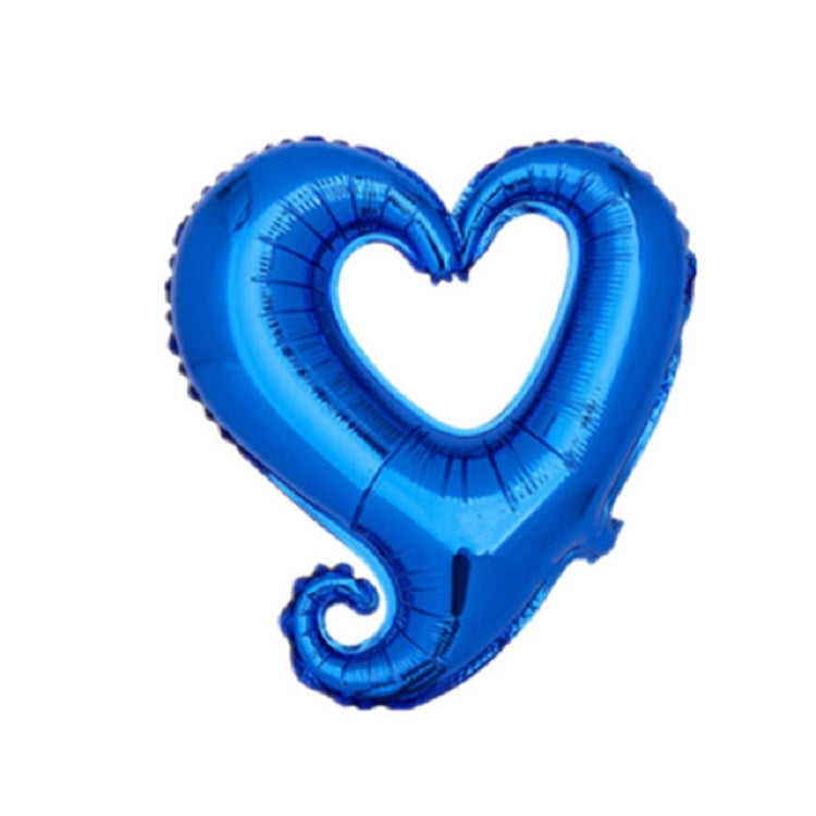 50 PCS Hollow Aluminum Heart Balloons for Wedding Party Decoration