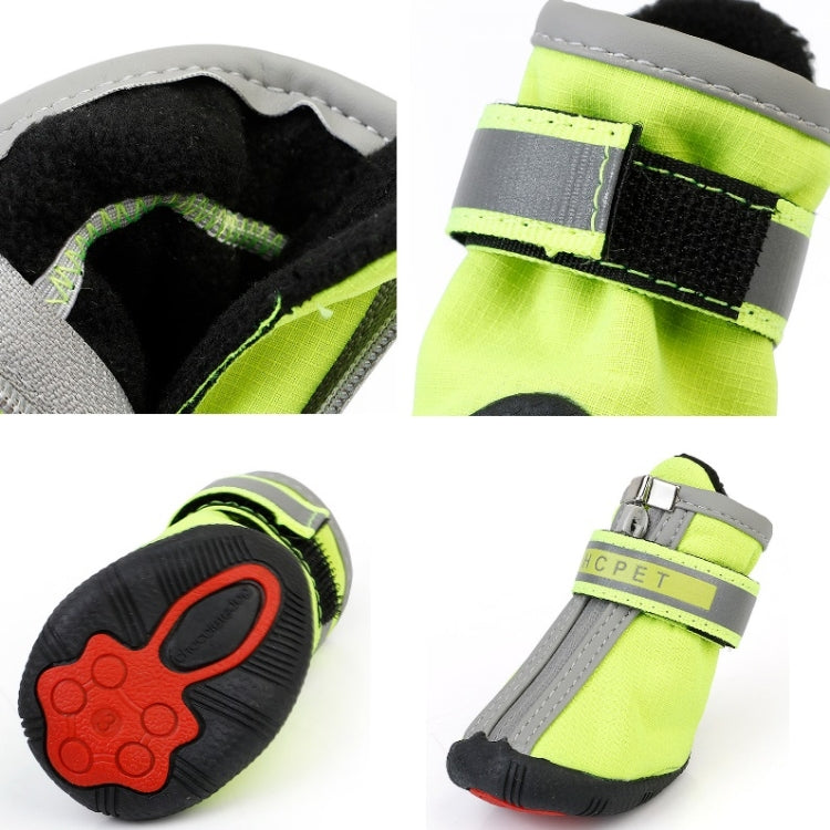 HCPET A1703 Pet Non-Slip Wear-Resistant Shoes Puppy Feet Cover