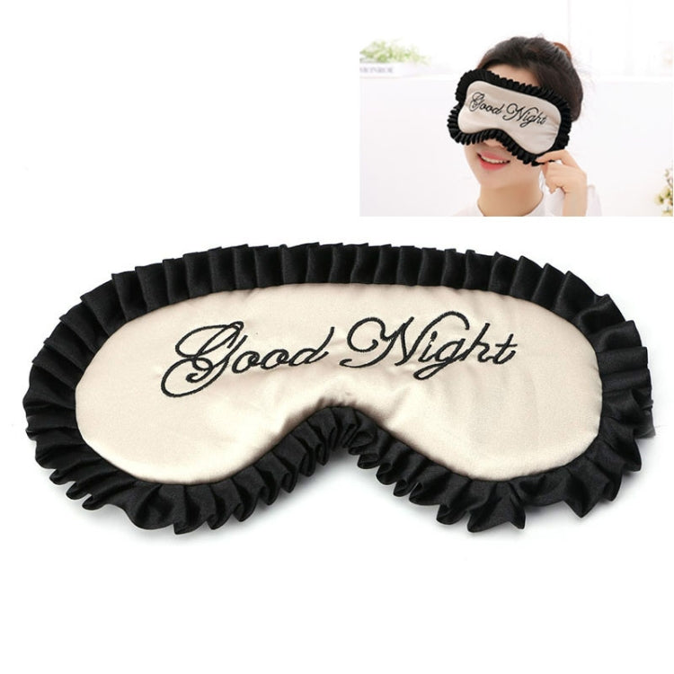 Comfortable Imitation Silk Satin Personalized Travel Sleep Mask Eye Cover