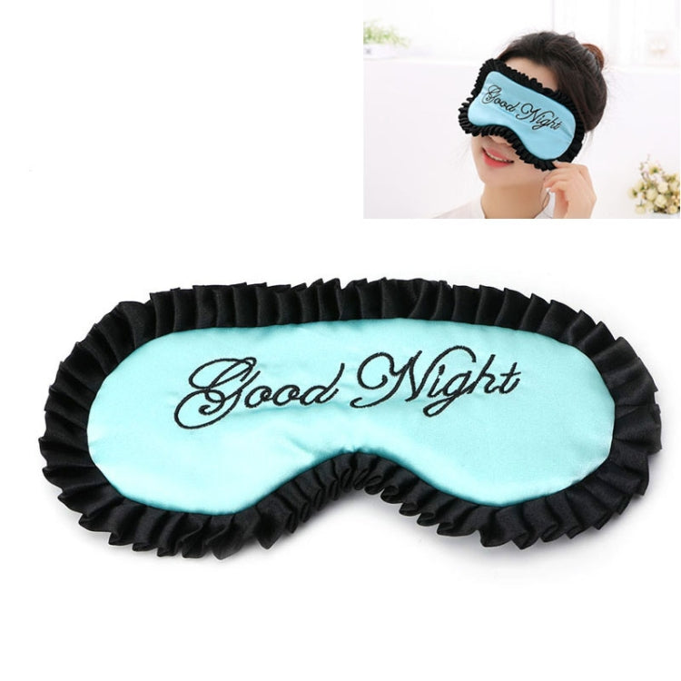 Comfortable Imitation Silk Satin Personalized Travel Sleep Mask Eye Cover