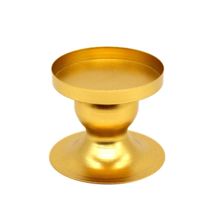 DH20-33 Geometric Round Iron Candle Holder Window Home Photo Props