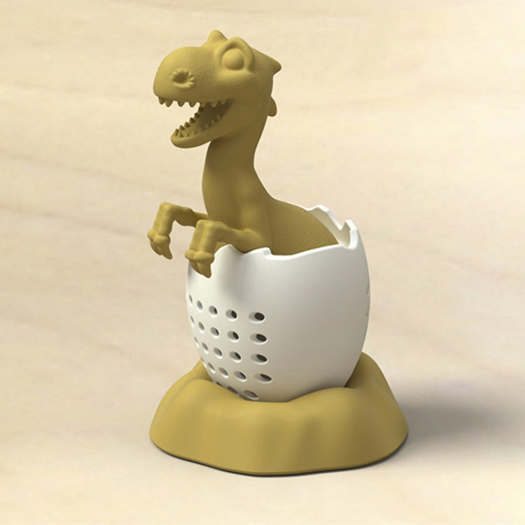 Dinosaur Baby Silicone Tea Strainer