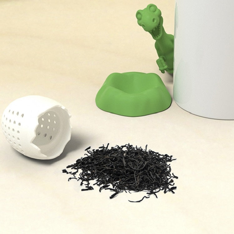 Dinosaur Baby Silicone Tea Strainer