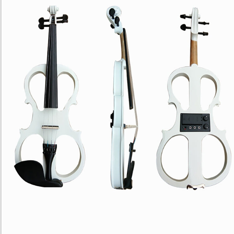 YS030 4 / 4 Wooden Manual Electronic Violin for Beginners, with Bag