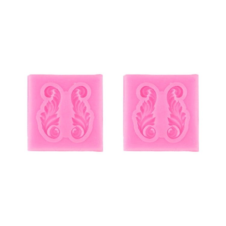 2 PCS Fondant Cake Silicone Mold Hollow Embossed Border Frame Retro Photo Frame Mould