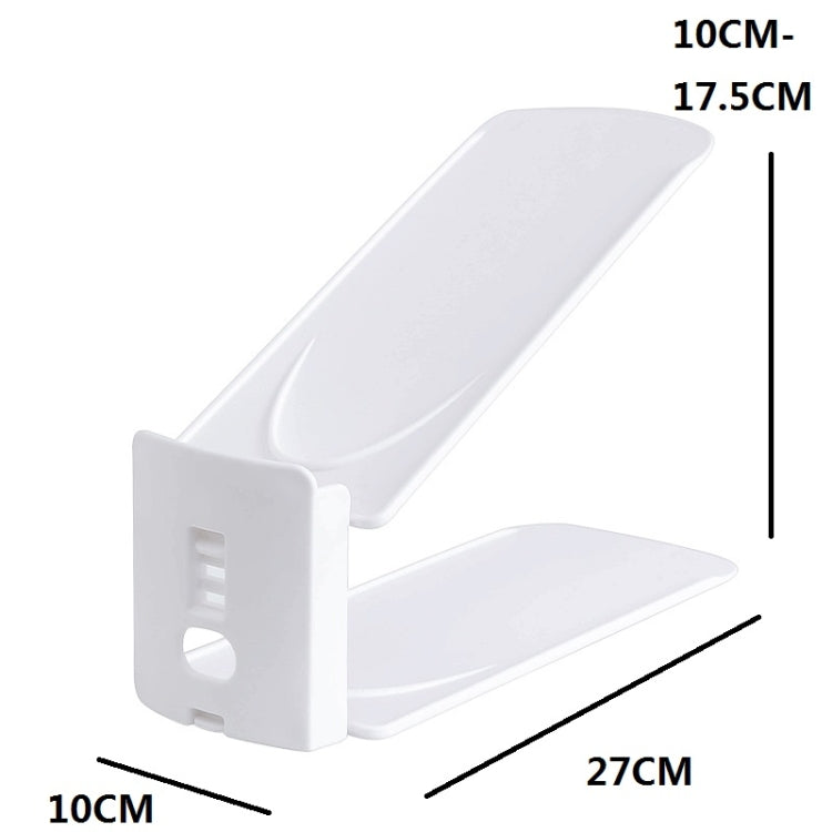 Double-Layer Adjustable Shoe Bracket Household Dustproof Shoe Storage Rack