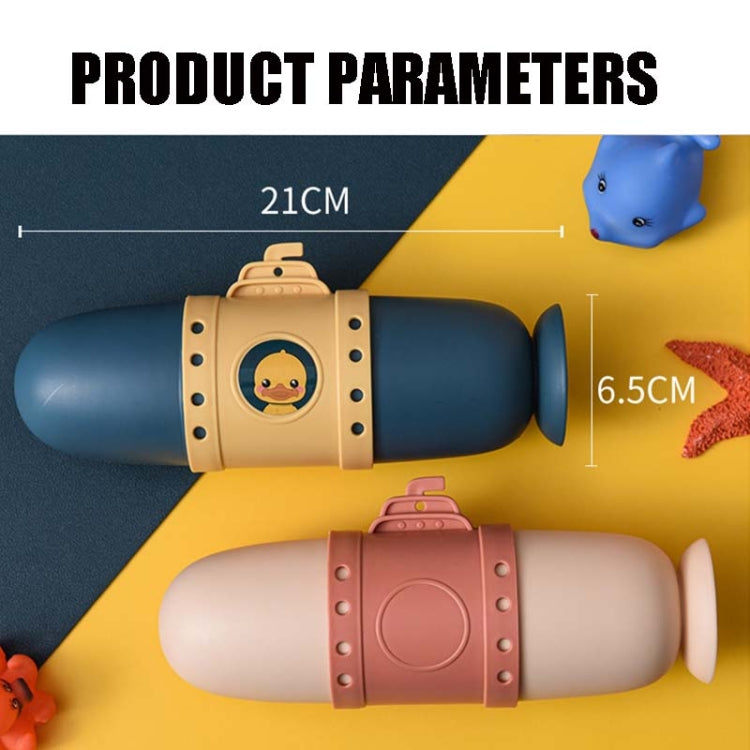 Submarine Travel Toothbrush Storage Box Portable Wash Cup