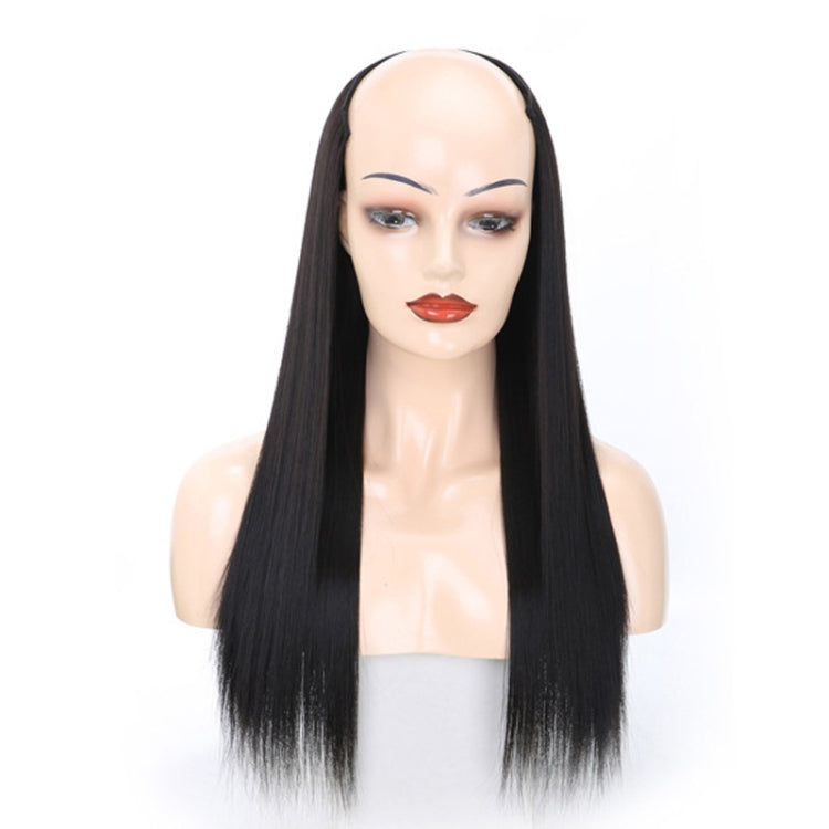 Wig Half Headgear Long Straight Hair U-Shaped Wig Headgear