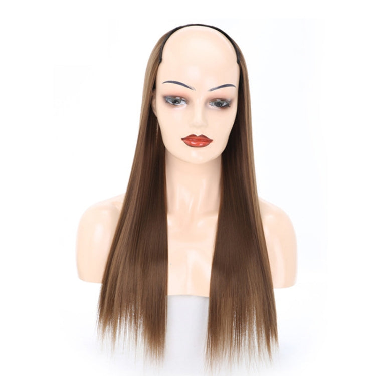 Wig Half Headgear Long Straight Hair U-Shaped Wig Headgear