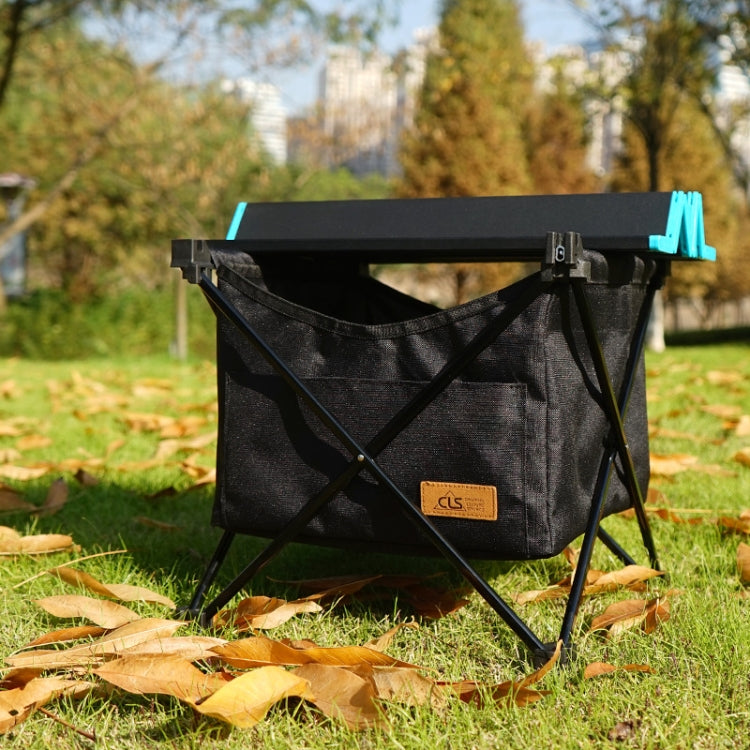 CLS Outdoor Folding Picnic Table Storage Hanging Bag Portable Invisible Pocket Storage Hanging Pocket,Style: