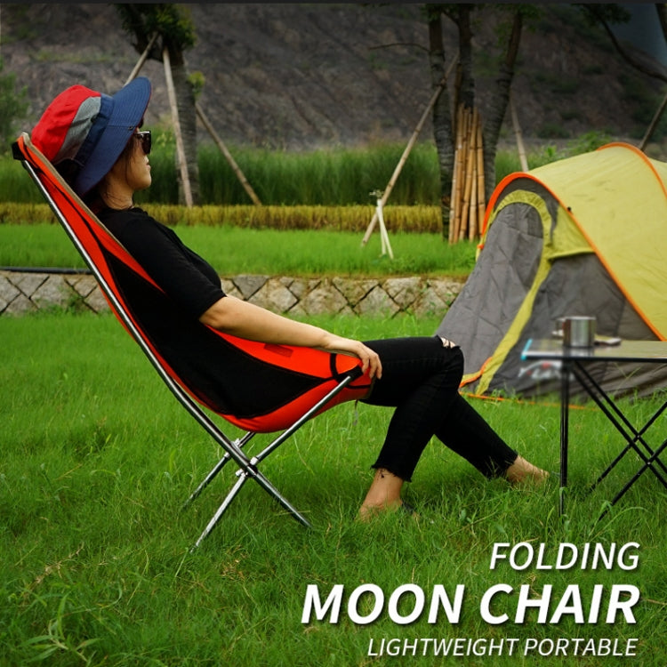 CLS Outdoor Folding Chair Heightening Portable Camping Fishing Chair