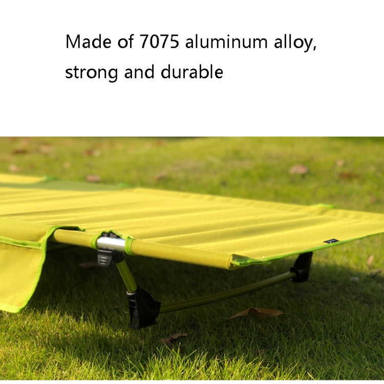 CLS Outdoor Lightweight Folding Bed Camping Simple Leisure Bed