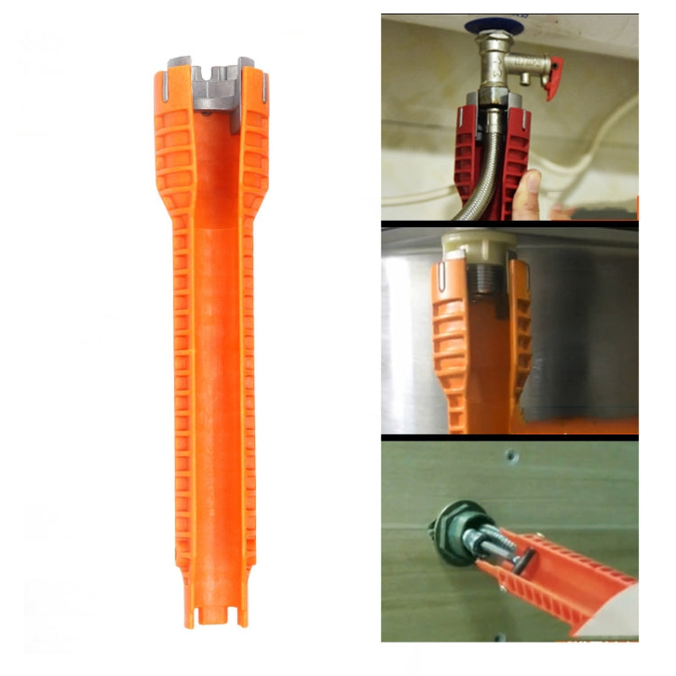 Multifunctional Sink Bathroom Wrench Plumbing Installation Tool Water Pipe Faucet Repair Removal Tool