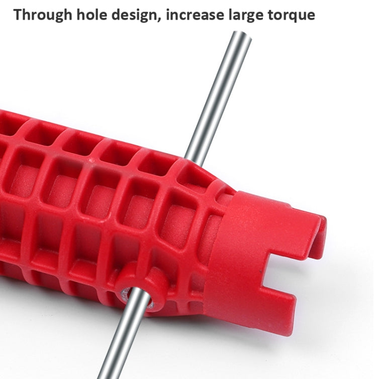 Multifunctional Sink Bathroom Wrench Plumbing Installation Tool Water Pipe Faucet Repair Removal Tool