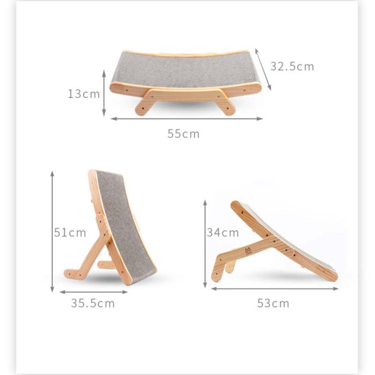 Vertical Corrugated Cat Scratch Board Grinding Claw Toy