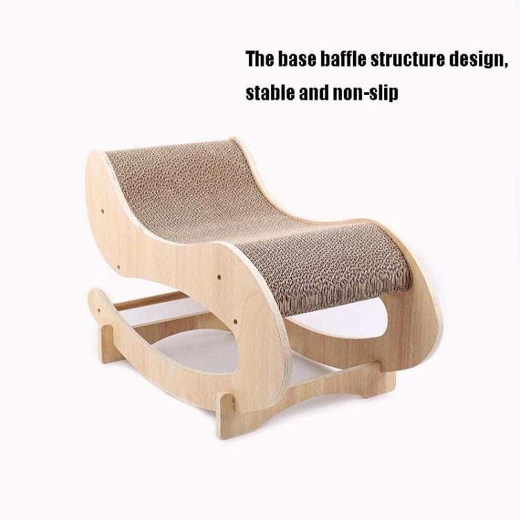 Corrugated Cat Scratching Board Shaker Claw Grinding Toy