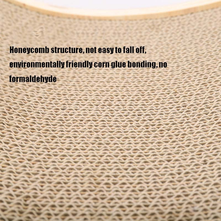 Corrugated Cat Scratching Board Shaker Claw Grinding Toy