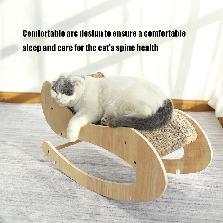 Corrugated Cat Scratching Board Shaker Claw Grinding Toy