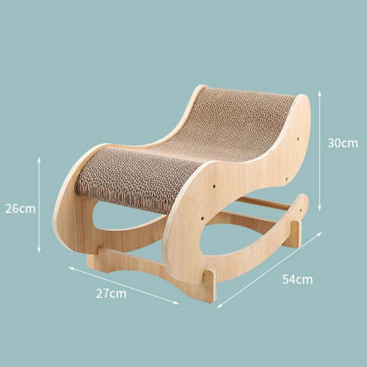 Corrugated Cat Scratching Board Shaker Claw Grinding Toy