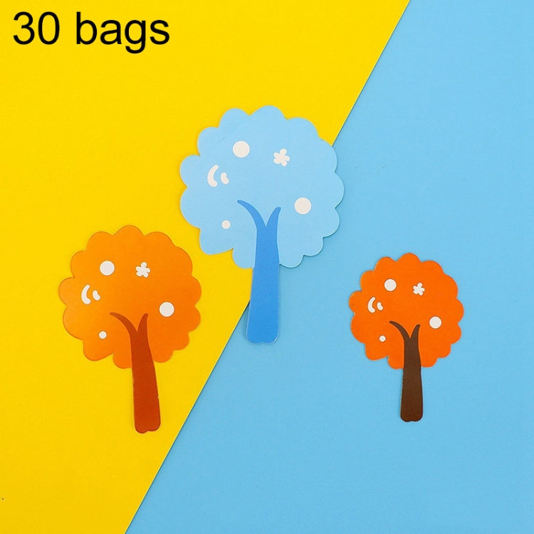 30 Bags Forest Tree Cake Insert Card Flag Insert Baking Decoration Birthday Cake Card Insert Cake Decoration