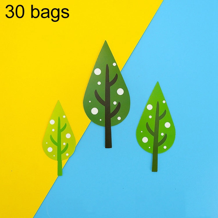 30 Bags Forest Tree Cake Insert Card Flag Insert Baking Decoration Birthday Cake Card Insert Cake Decoration