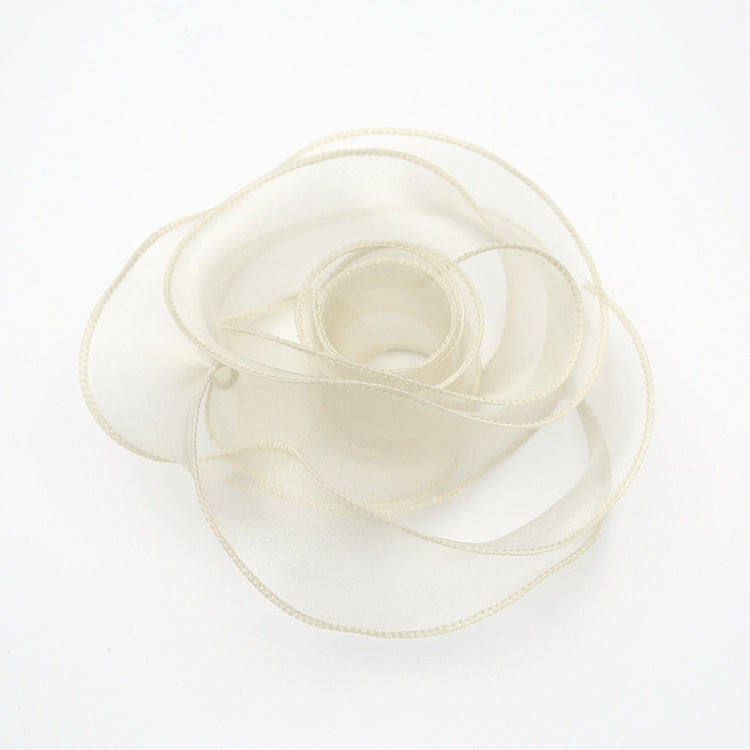 2 PCS Fishtail Yarn Ribbon Flower Packaging Material Snow Yarn Ribbon