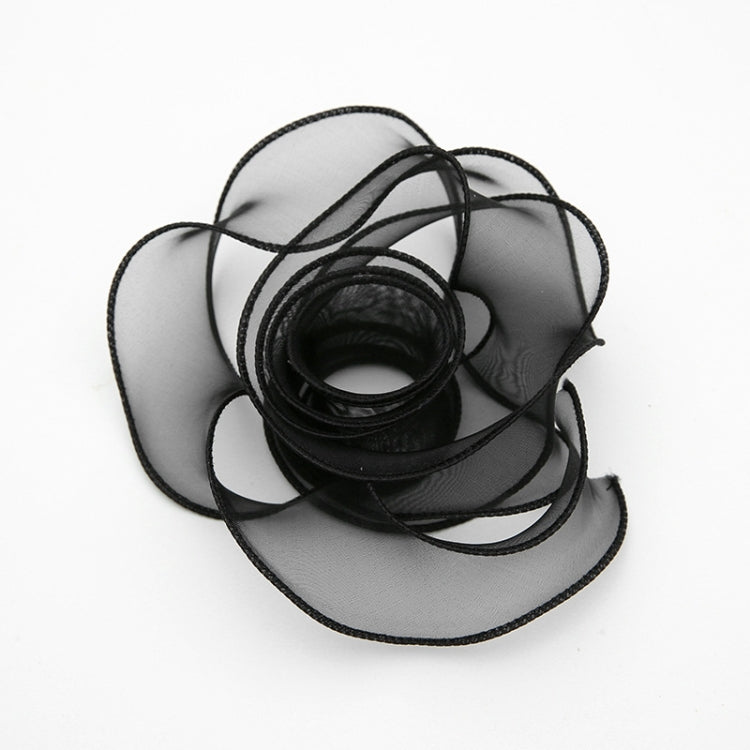 2 PCS Fishtail Yarn Ribbon Flower Packaging Material Snow Yarn Ribbon