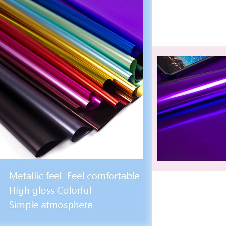 Matte Platinum Paper Flower Wrapping Paper OPP Material Bouquet Wrapping Paper