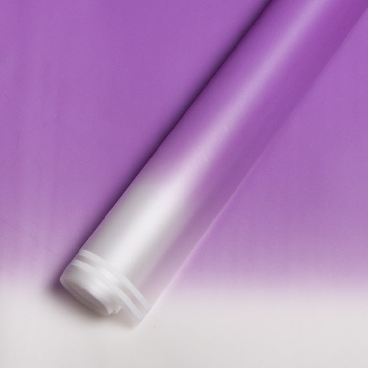 20 Sheets / Pack Gradient Matte Paper Waterproof Translucent Flower Wrapping Paper OPP Material Gift Wrapping Paper