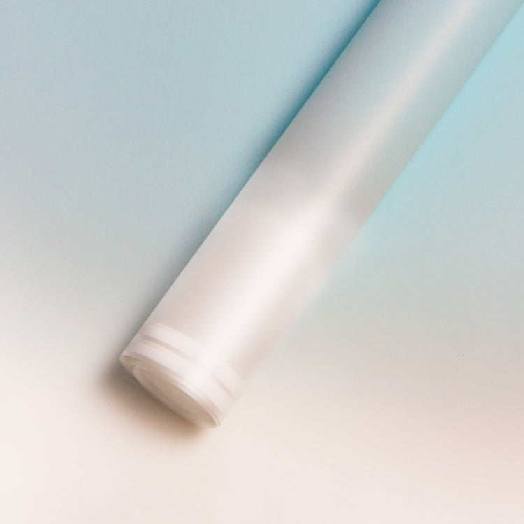 20 Sheets / Pack Gradient Matte Paper Waterproof Translucent Flower Wrapping Paper OPP Material Gift Wrapping Paper